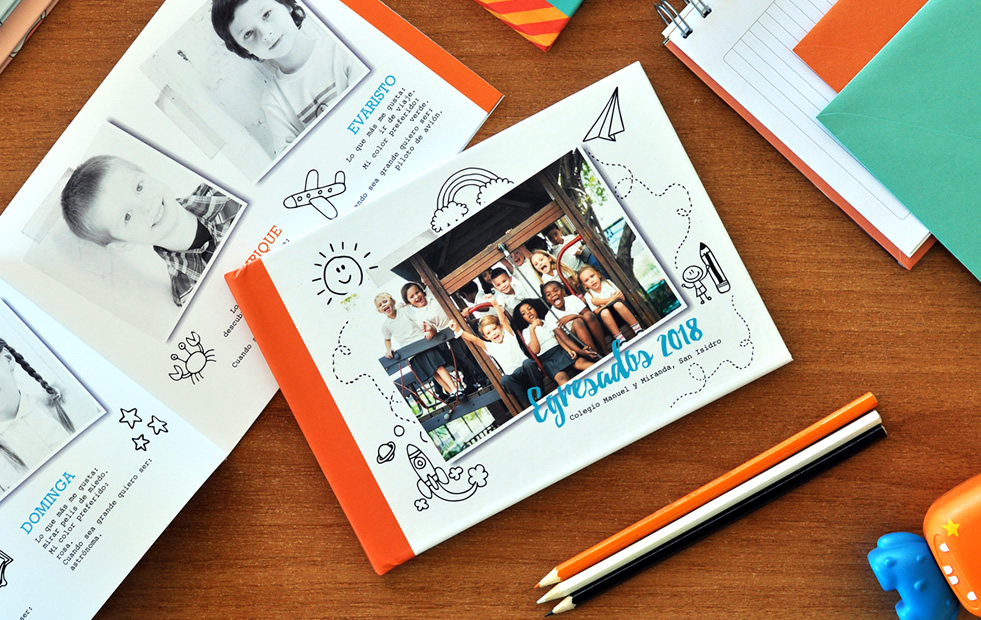 anuarios escolares, fotolibros de egresados