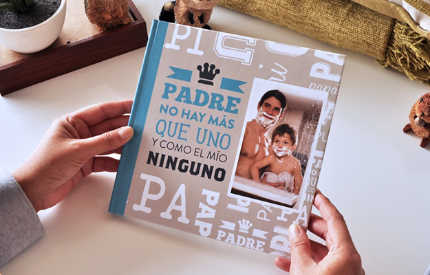 Fotolibro para el Día del Padre - Diseño Palabras para descargar