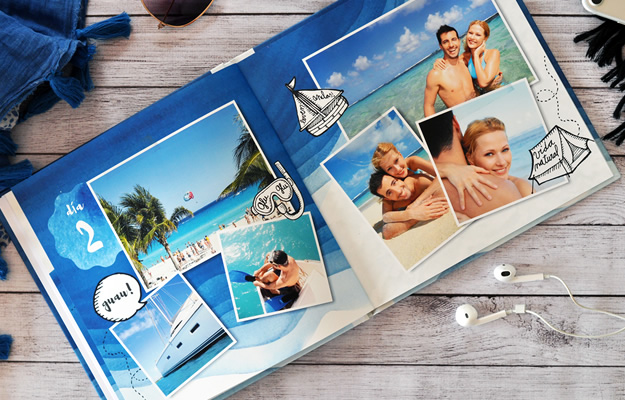 amalfi - fotolibro de viajes y vacaciones para descargar gratis y completar con tus fotos