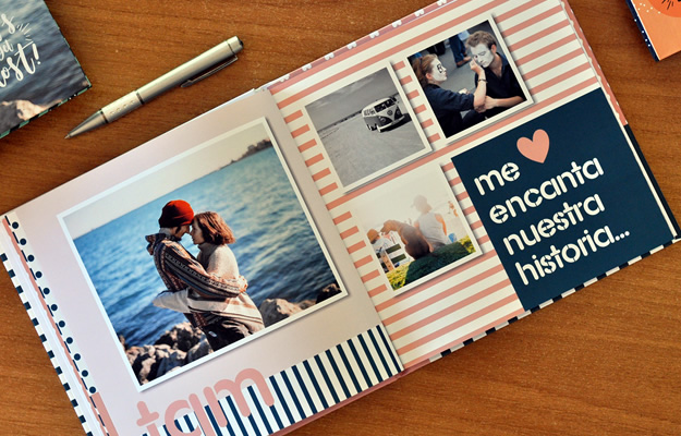 Diseño de fotolibro "XOXO" para el Día de los Enamorados, Novios o lo que quieras!