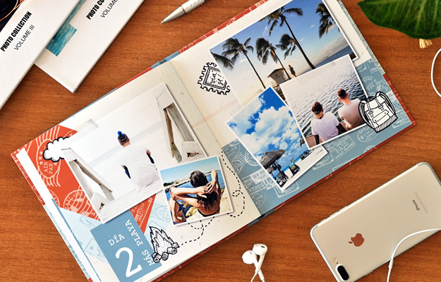 Diseño de fotolibro de vacaciones | BackPack
