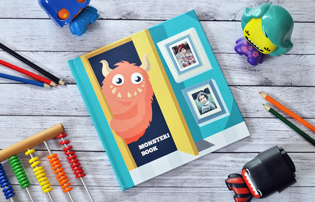 Monsteri - Diseño de Fotolibro Infantil para descargar gratis