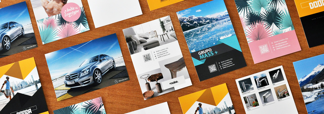 Tarjetas, invitaciones y postales