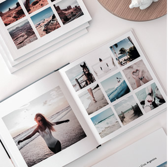 Libros con las fotos de tus vacaciones