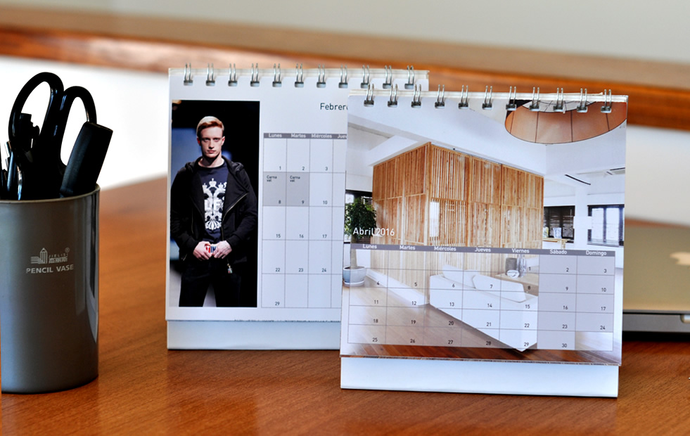impresin de calendarios personalizados