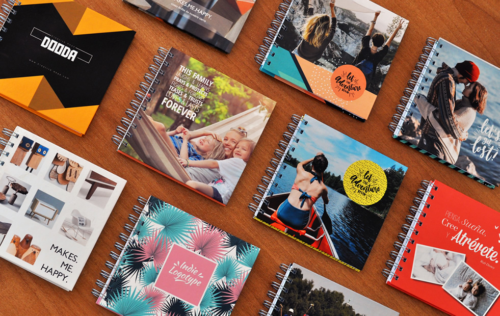 Cuadernos personalizados Fotolibros y Photobooks Premium Fábrica de