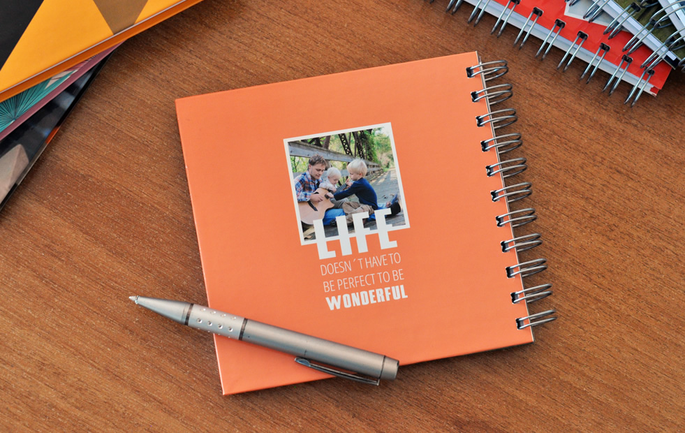 impresin de cuadernos personalizados con logo