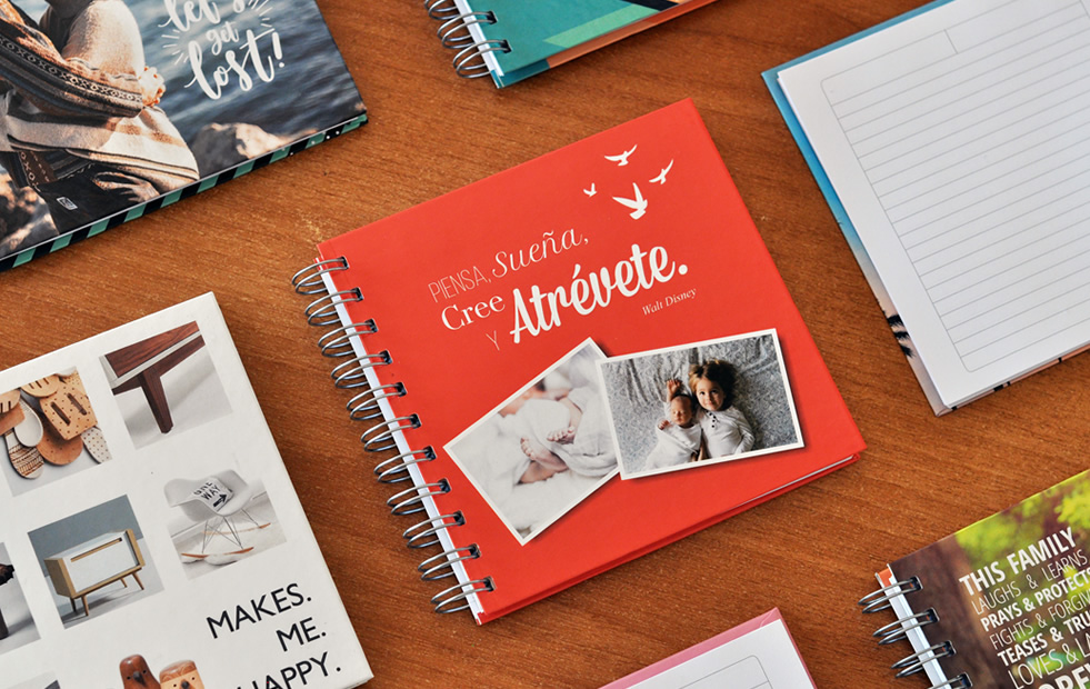 Cuadernos personalizados Fotolibros y Photobooks Premium Fábrica de