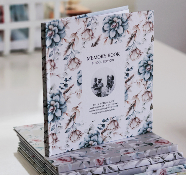 fotolibro para el Da de la Madre - Diseo Flores Carmen