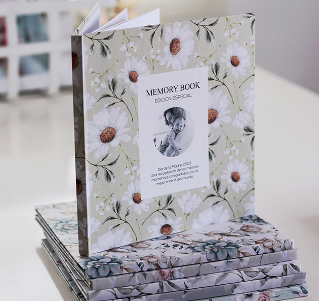 fotolibro para el Da de la Madre - Diseo Flores Marga