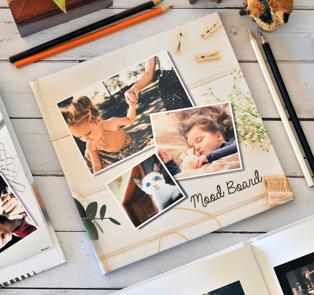 fotolibro para el Da de la Madre - Diseo Mood Board Vol. II