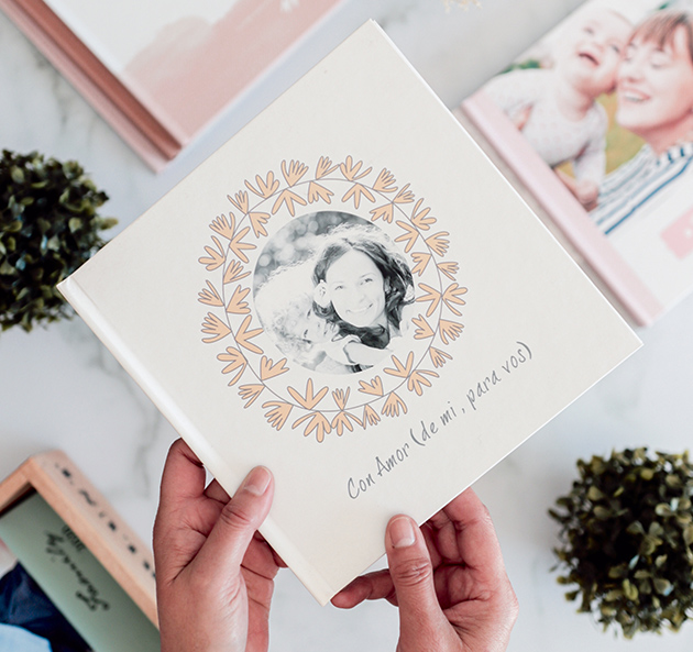 Fotolibro para el Da de la Madre - Diseo Tallos