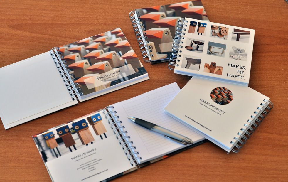impresin de cuadernos personalizados con logo