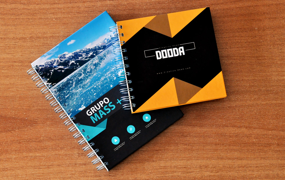 impresin de cuadernos personalizados con logo